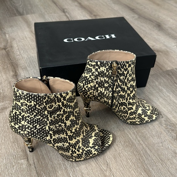 Coach Remi Snake Bootie - Picture 2 of 5